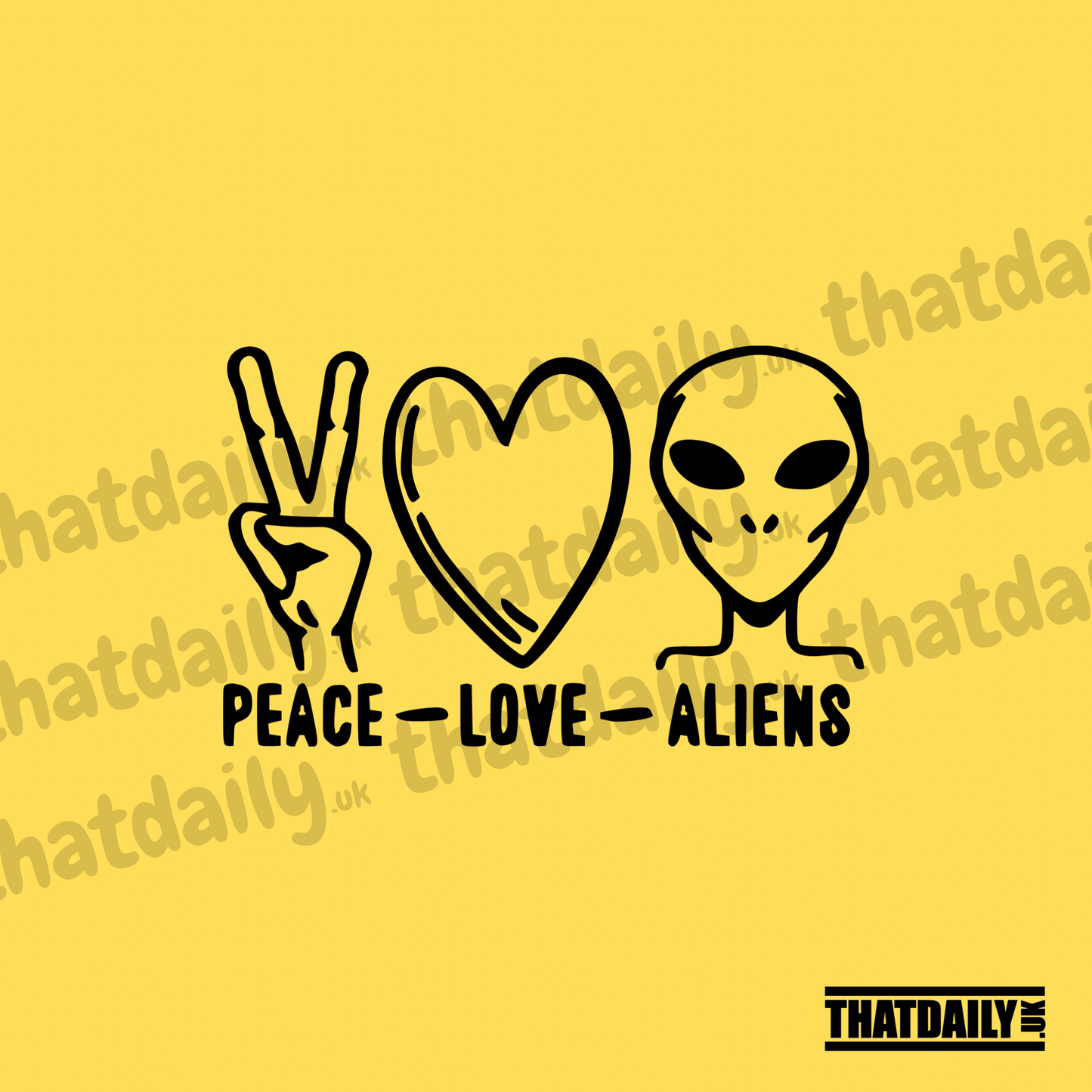 Peace Love Aliens