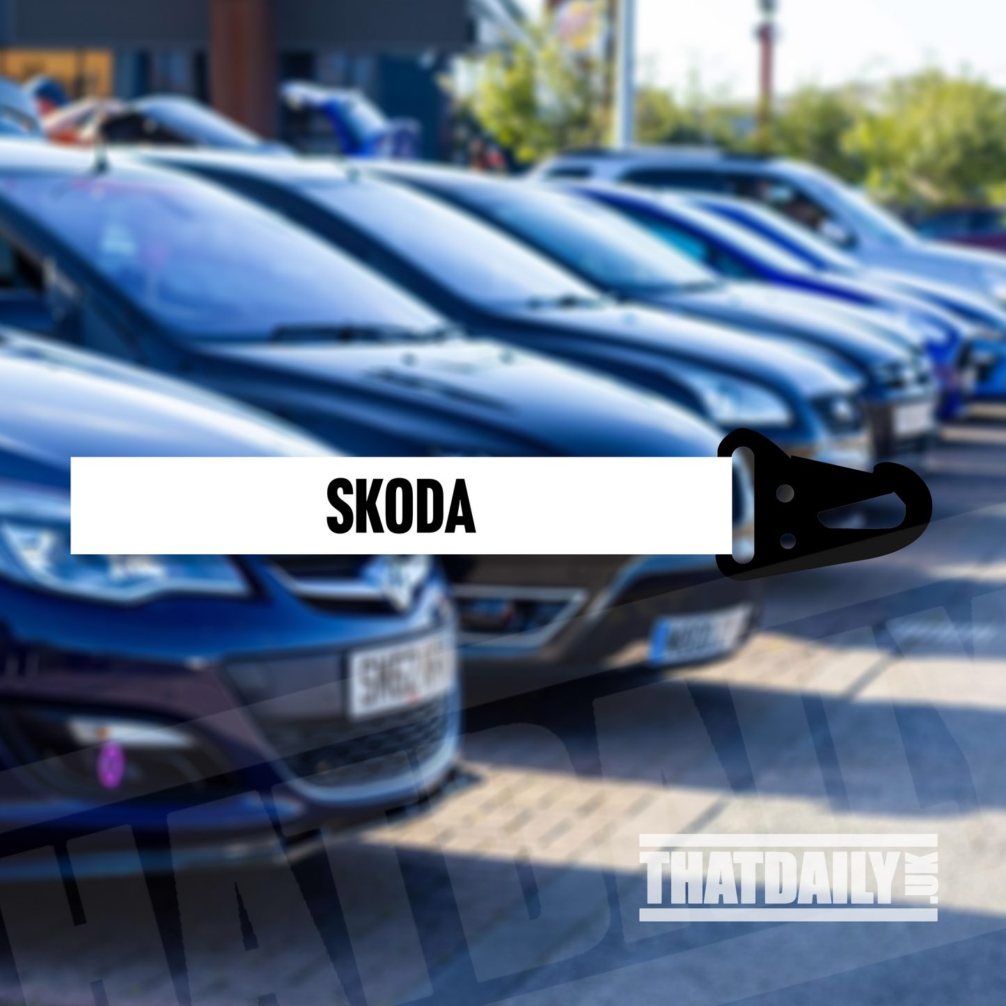 Skoda Flight Tag Keychain