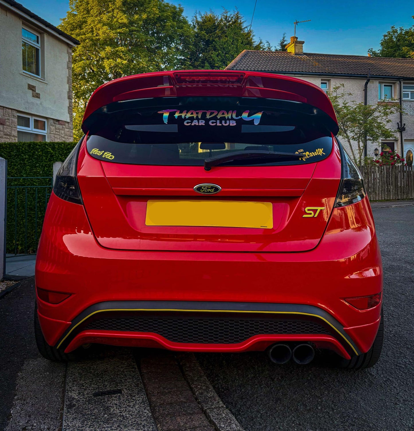 ThatDailyCarClub Decal - Oil Slick Vinyl - Ford Fiesta ST