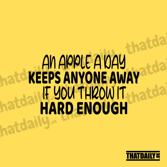 An Apple A Day