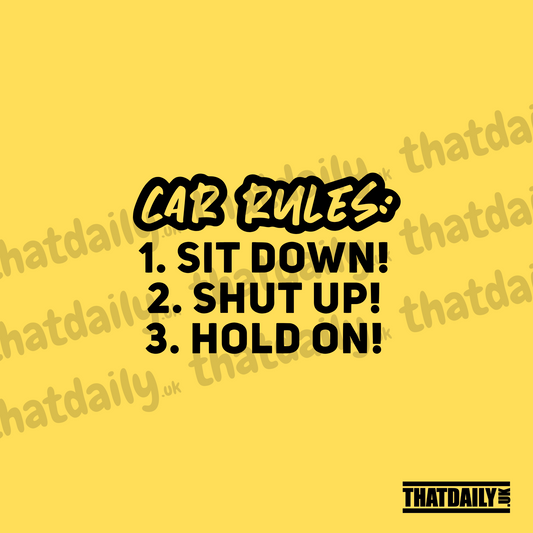 Car Rules